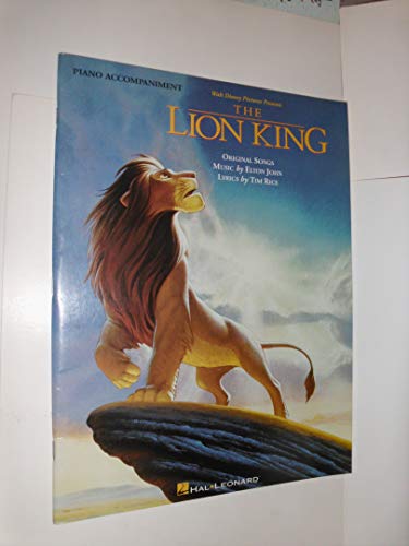 Stock image for The Lion King - Piano Accompaniment for sale by HPB-Ruby