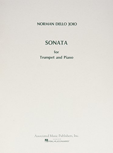 Sonata for Trumpet & Piano (9780793537204) by Dello Joio; Dello, Norman