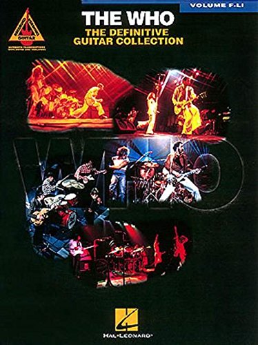 9780793538096: The Who: The Definitive Guitar, Vol. F-Li
