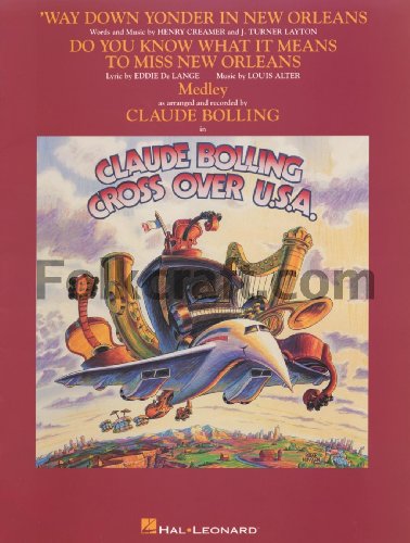 9780793538140: Claude Bolling: Way Down Yonder in New Orleans/do You Know What It Means to Miss New Orleans