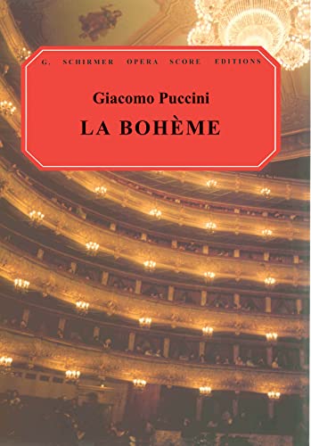 9780793538522: La Boheme: Vocal Score