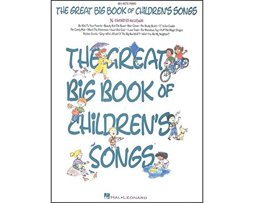 Stock image for The Great Big Book Of Children's Songs (Big-Note Piano) for sale by Half Price Books Inc.