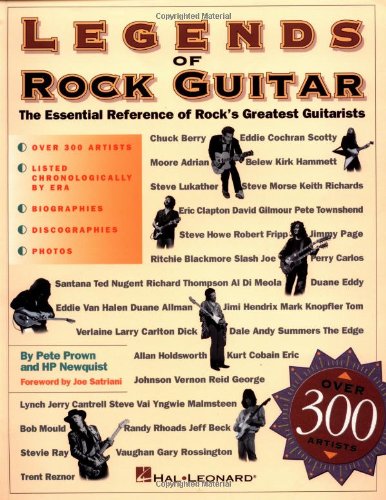 Stock image for Legends of Rock Guitar : The Essential Reference of Rock's Greatest Guitarists for sale by Better World Books: West