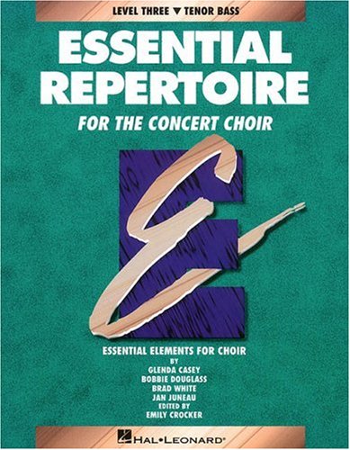 9780793543519: Essential repertoire for the concert choir chant