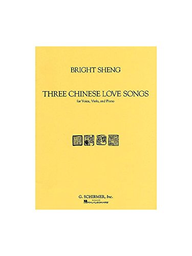 9780793545100: Three Chinese Love Songs: Score and Parts