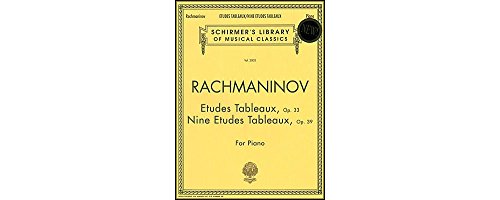 

Etudes Tableaux, Op. 33 & 39: Piano Solo (Schirmer's Library of Musical Classics) [Soft Cover ]