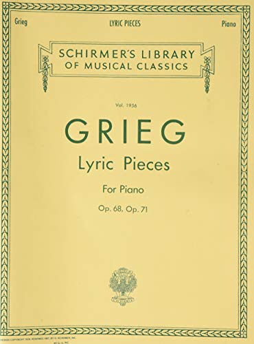 9780793545209: Edvard grieg: lyric pieces volume 5 op.68/op.71 piano