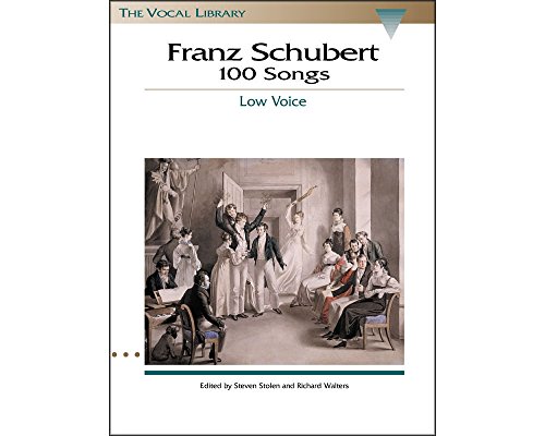 9780793546435: Franz schubert - 100 songs chant: Low Voice (Vocal Library)