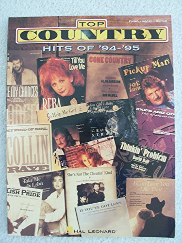 9780793547340: Top Country Hits of 94-95