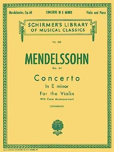 Imagen de archivo de Concerto in E Minor, Op. 64 a la venta por Blackwell's