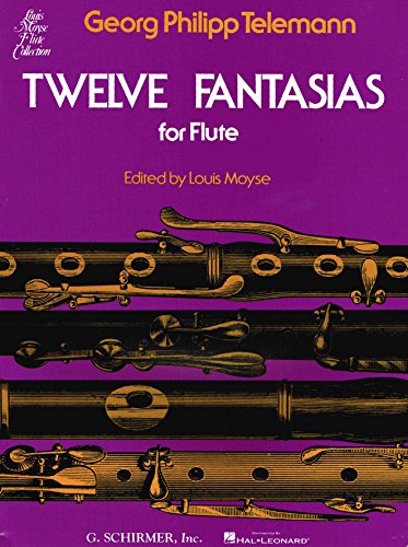 Stock image for TWELVE (12) FANTASIAS FOR FLUTE UNACCOMPANIED Format: Paperback for sale by INDOO