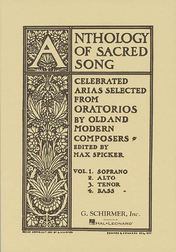 9780793549030: Anthology of Sacred Song: Bass