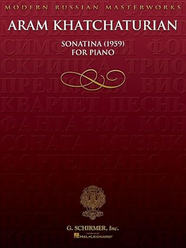 9780793550081: Sonatina (1959): Piano Solo (Modern Russian Masterworks)