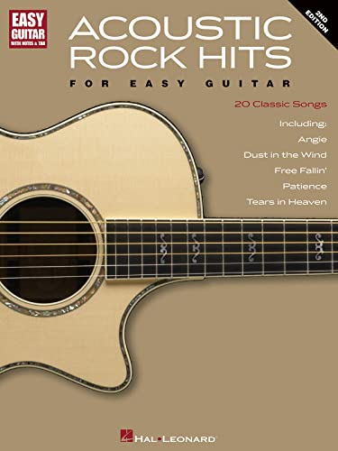 Imagen de archivo de Acoustic Rock Hits for Easy Guitar a la venta por HPB-Diamond