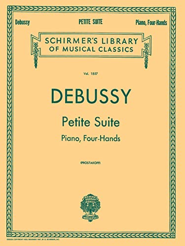Petite Suite: Schirmer Library of Classics Volume 1857 Piano Duet - Claude Debussy