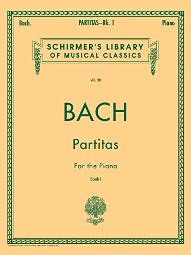 9780793551125: Johann sebastian bach: partitas book 1 piano: Piano Solo