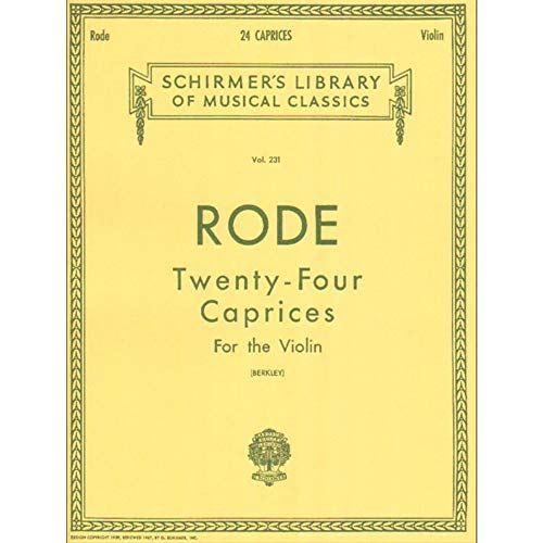 9780793551330: Pierre Rode: Twenty-Four Caprices in the Twenty-Four Major and Minor Keys