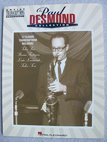 9780793551637: The Paul Desmond Collection: Alto Saxophone (Artist Transcriptions)