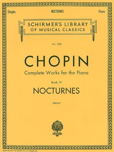 9780793552009: Frederic chopin : nocturnes - piano