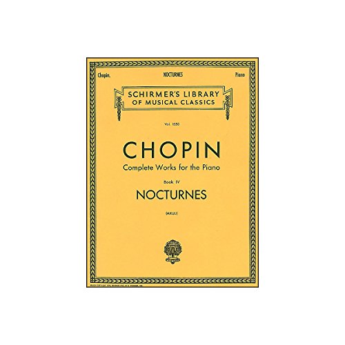 9780793552009: Frederic Chopin Nocturnes Pf: Schirmer Library of Classics Volume 1550 Piano Solo