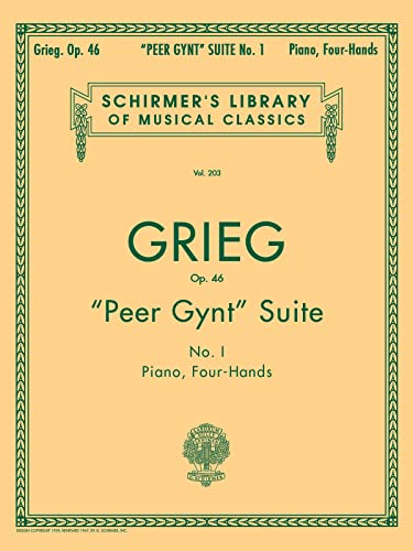 Stock image for "Peer Gynt" Suite No. 1, Op. 46: Schirmer Library of Classics Volume 203 Piano Duet for sale by GF Books, Inc.