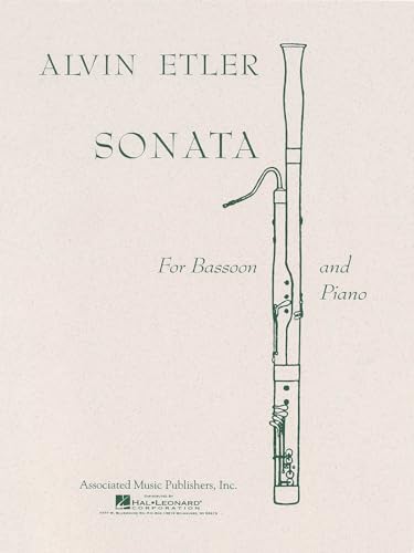 Imagen de archivo de Sonata for Bassoon a la venta por ThriftBooks-Dallas