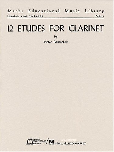 9780793552719: 12 Etudes for Clarinet: Clarinet Method