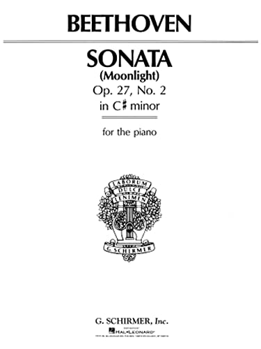 Sonata in C-Sharp Minor, Opus 27, No. 2 ("Moonlight"): Piano Solo (9780793552894) by [???]