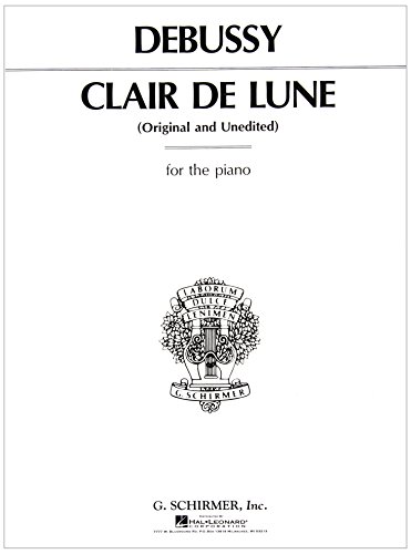 Beispielbild fr CLAIR DE LUNE MOONLIGHT FOR THE PIANO Format: Paperback zum Verkauf von INDOO