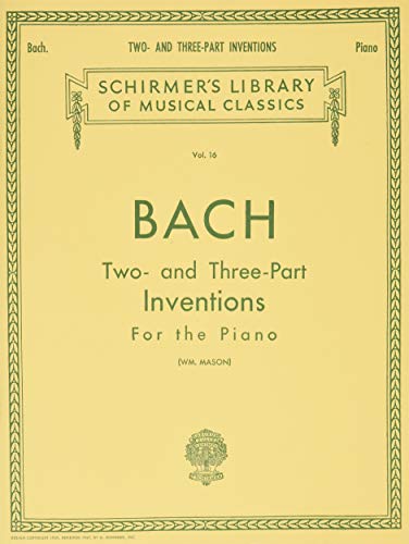 Stock image for Bach: Two and Three Part Inventions for the Piano for sale by Revaluation Books