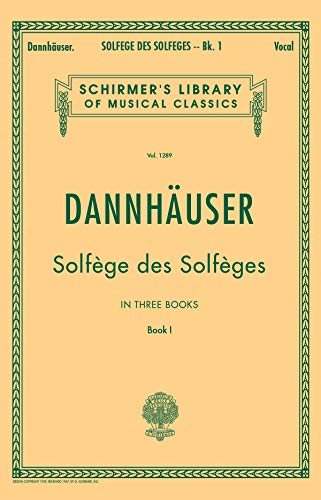 Imagen de archivo de Solfge de Solfges, Book 1 - Schirmers Libary of Musical Classics, Vol. 1289) a la venta por Red's Corner LLC