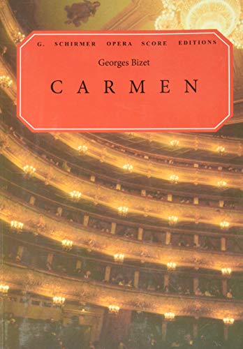 Beispielbild fr Carmen: Opera in Four Acts zum Verkauf von BooksRun