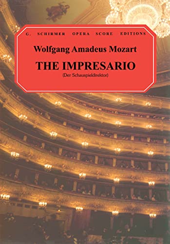 Stock image for The Impresario: Vocal Score for sale by Wizard Books