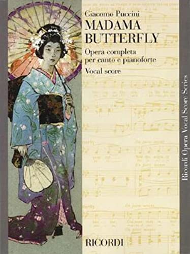 Madama Butterfly Vocal Score By Puccini Giacomo Ricordi