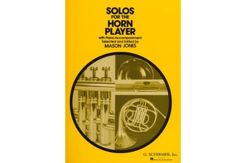 Solos for the Horn Player With Piano Accompaniment (9780793554003) by Mason Jones