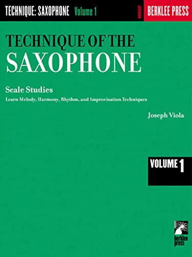 Imagen de archivo de Technique of the Saxophone: Scale Studies a la venta por Goodwill San Antonio