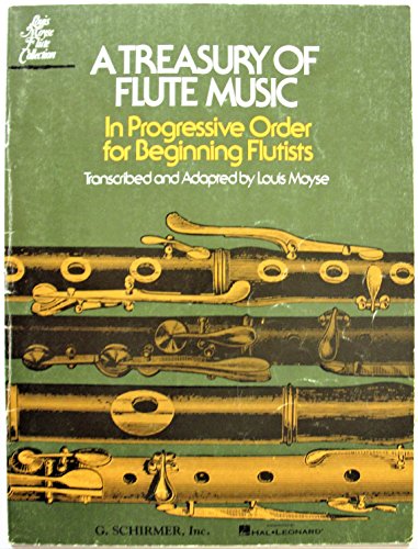 Beispielbild fr Treasury of Flute Music: In Progressive Order for Beginning Flutists zum Verkauf von Ammareal