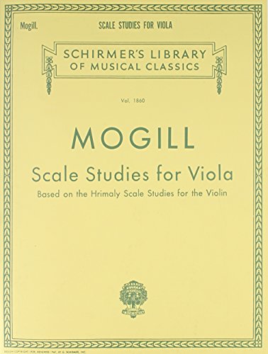 Imagen de archivo de Scale Studies for Viola: Based on the Hrimaly Scale Studies for the Violin a la venta por Books Unplugged