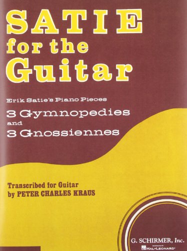 Beispielbild fr SATIE GUITAR 3 GYMNOPEDIES AND 3 GNOSSIENNES Format: Paperback zum Verkauf von INDOO