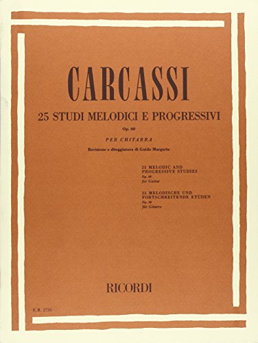 9780793555550: 25 Studi Melodici E Progressivi, Op. 60