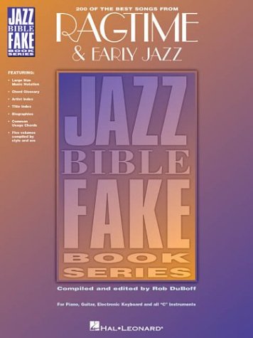 9780793558063: Ragtime & Early Jazz - 1900-1935 (Jazz Bible Fake Book Series)