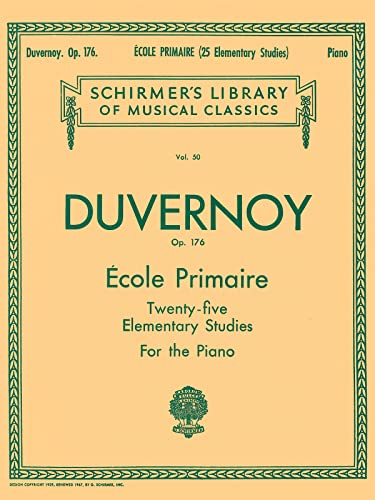 9780793559251: Ecole Primaire (25 Elementary Studies), Op. 176: Schirmer Library of Classics Volume 50 Piano Solo