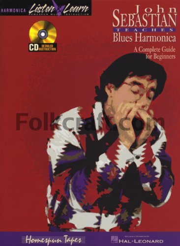 Beispielbild fr John Sebastian - Beginning Blues Harmonica (Listen & Learn) zum Verkauf von HPB-Diamond