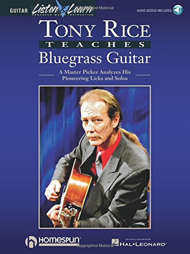 Imagen de archivo de Tony Rice Teaches Bluegrass Guitar Book/Online Audio a la venta por Kennys Bookshop and Art Galleries Ltd.