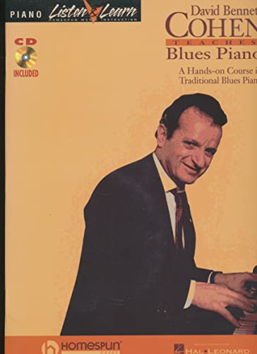 Imagen de archivo de David Bennett Cohen Teaches Blues Piano - Book/Online Audio (Listen & Learn) a la venta por Half Price Books Inc.