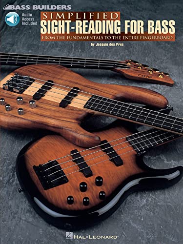 9780793565184: Simplified sight - reading for bass guitare basse +cd