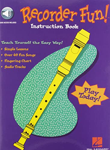 9780793566501: Recorder fun! teach yourself the easy way! flute a bec +cd: Teach Yourself the Easy Way! Includes Online Audio Access