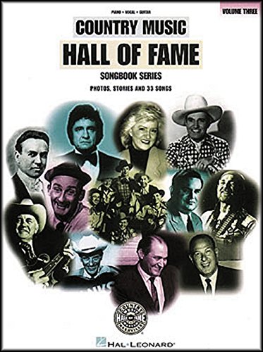 Country Music Hall of Fame - Volume 3 (Songbook Series) (9780793567676) by Various