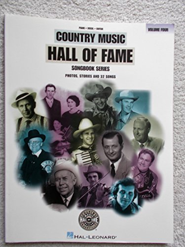 9780793567683: Country music hall of fame - volume 4 piano, voix, guitare