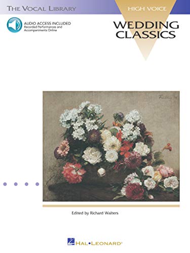 9780793567805: Wedding Classics High Voice Book/Cd: With a Companion of Performances And Accompaniments the Vocal Library